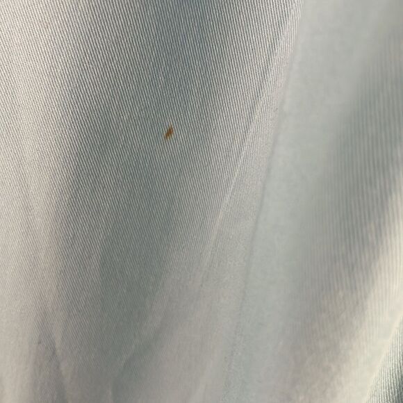 Izod Wrinkle Free Twill Light Blue Collar Dress Shirt,Size 17 1/2 34/35 Large - Picture 7 of 9